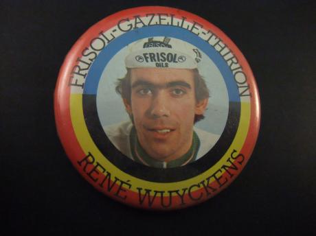 René Wuyckens ( België) Frisol, Gazelle - Thirion wielerploeg 1977